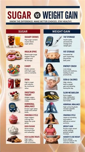 ⚠️ Stop Blaming Fat—Sugar Could Be the Problem!#shorts