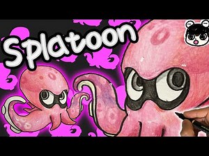 【Splatoon】How to draw Octopus | step by step