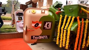 DRDO handed over its NBC (Nuclear , Biological & Chemical) Vehicle, NBC drugs and Swati Weapon Locating Radar to Indian Army in presence of Defence Minister Manohar Parrikar. A DRDO scientists explains how the NBC drugs it has developed can protect Indian Army and help in working in NBC environment. | Indian Defence At Its Best