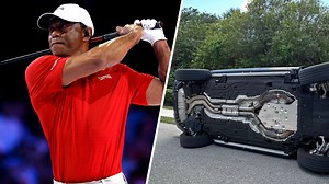 Tiger Woods arrested for suspicion of DUI in rollover crash in Florida