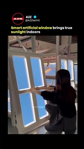 A Window That Works in a Windowless Room