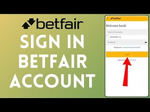 How to Sign In Into Betfair Account (2024) | Login Into Betfair Account
