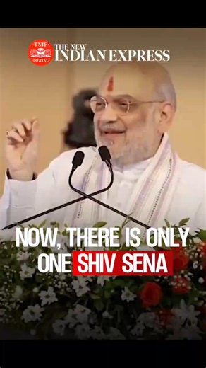 There is only one Shiv Sena, which is headed by Eknath Shinde: HM Amit Shah at rally