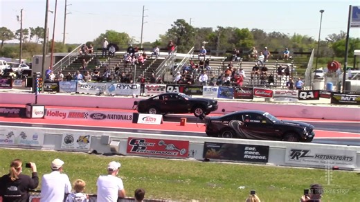 Cobra Jet vs Cobra Jet Mustang - 1/4 Mile Heads Up | At The Drag Strip