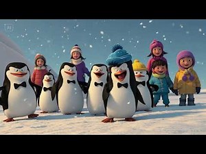 Ten Little Penguins | Counting from 1 to 10 with Cute Penguins!