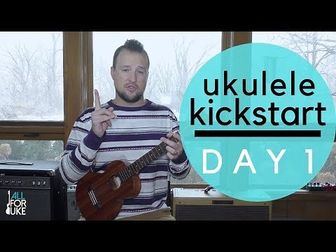 10 Day Ukulele Kickstart | Day One | One Finger Ukulele Chords