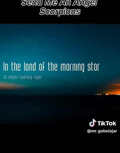 Send Me An Angel by Scorpions - Full Song Lyrics