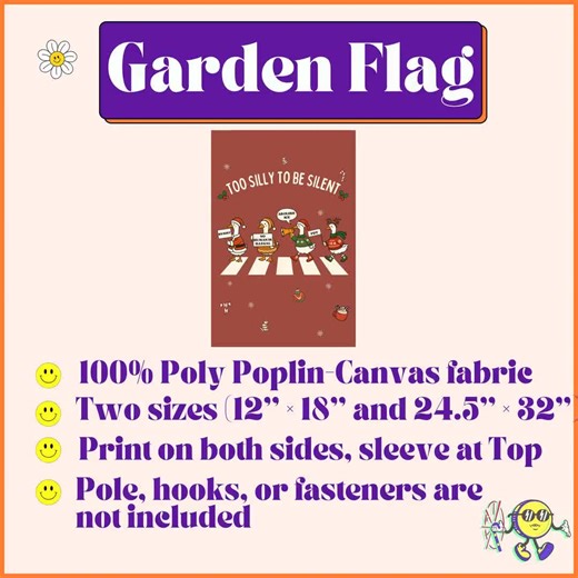 Silly Goose Abolish ICE Garden Flag, Liberal Christmas Decor, Protest Garden Sign - Etsy