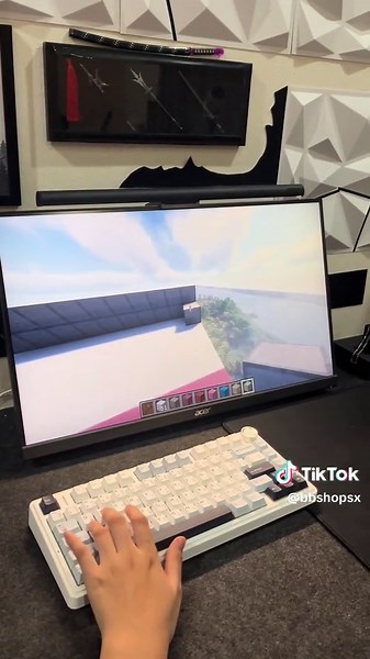 คนที่ต่อบล็อกในมายคราฟ!!