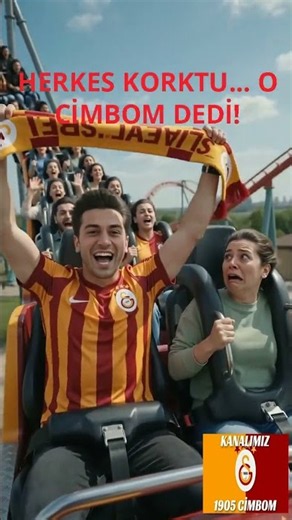 Cimbom Show on the World's Tallest Roller Coaster! Everyone Was Shocked! 🎢🔴🟡