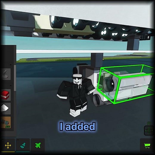 I made the ULTIMATE fighter jet in Plane Crazy Roblox #shorts