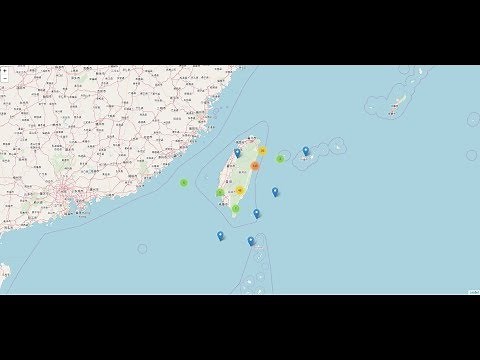 python 資料視覺化 - 使用Folium製作地震資料地圖
