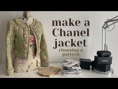 Make a Chanel jacket - Choosing your pattern