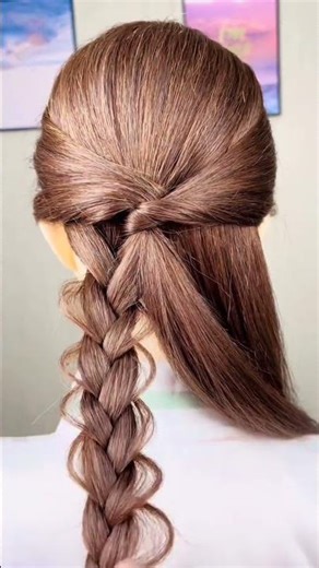 1-Minute Quick Stylish Outfit Hairdo