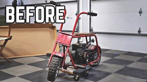 10K views · 503 reactions | Restoring an abandoned mini bike! Vintage mini bikes are popular, we're adding new paint and install a built vintage Briggs and Stratton 5HP flathead engine on this project to keep it all old school. | Carsandcameras | Facebook