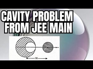 From a sphere of mass M and radius R, a smaller sphere ofR/2 carved out such that the cavity made in