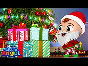 Oh Christmas Tree | LITTLE ANGEL 😇 | Nursery Rhymes & Lullabies | Baby & Kids Songs