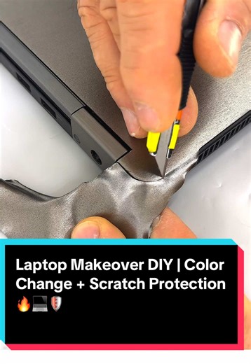 Laptop Makeover DIY: Color Change and Scratch Protection