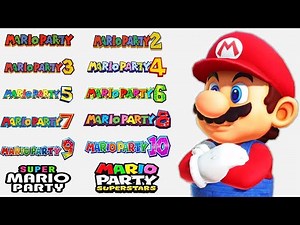 Mario Party - All Trailers (1998 - 2021)