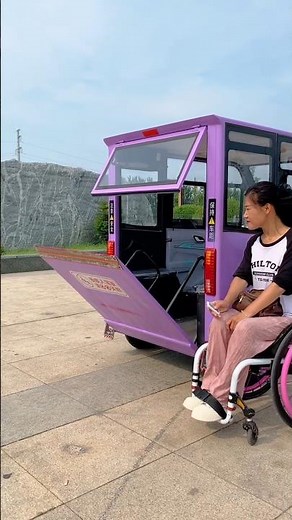 Life-Changing Ride: Wheelchair-Friendly Vehicle with Smart Ramp 🚗💜