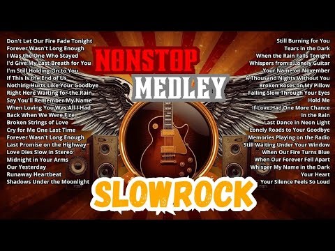 Classic Slow Rock Love Songs 70s 80s 90s 🎸 Nonstop Medley Golden Era Rock Ballads