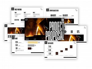 Diapositives PowerPoint de proposition de projet professionnel