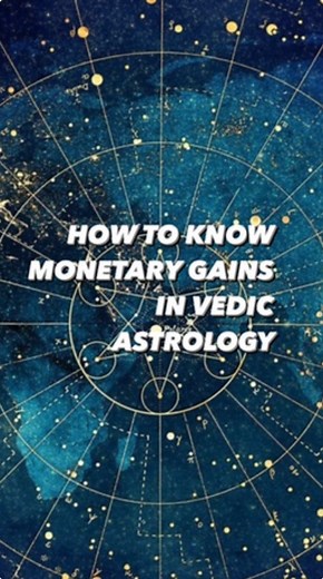 Interpreting monetary gains and their timing in Vedic astrology. Analysis of financial prospects and prediction of when gains occur. #astrology #vedicastrology #vedicdecode #vedic #birthchart #vedicastrologer