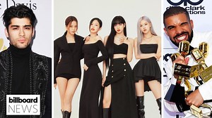 BLACKPINK teases their latest music video for their highly anticipated 'Pink Venom', Zayn Malik sings a One Direction track, Drake breaks a record held by The Beatles, Megan Thee Stallion talks about her new album 'Traumazine', Beyoncé and Bad Bunny top the Billboard charts and more! #BillboardNews | Billboard