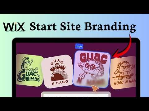 How to create a logo with Wix AI (Visual Design)
