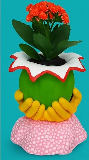 DIY Cement and old towel Flower Pot | Easy & Budget-Friendly Planter Idea! (🌼🪴)🪴🌿✨🌸🌱🧱🎨♻️🖌️
