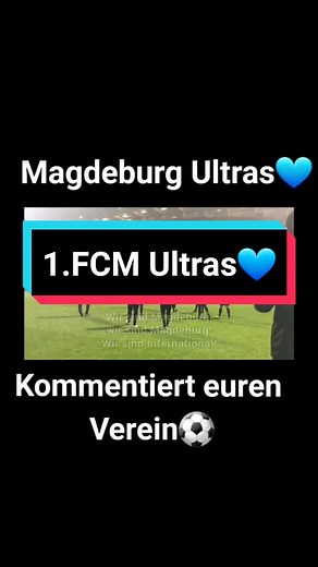 Passionate Magdeburg Football Ultras Singing