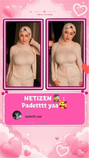 Hijab Tobrut Padet Banget🥰 #imut #barbiemuslimah #cantik