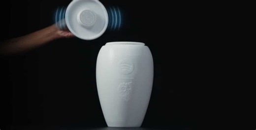 Spotify unveils the cremation urn that will play your playlist forever