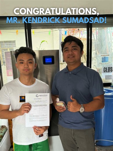 💙 We’re super excited to welcome Sir Kendrick Sumadsad to the Princeton Family! 💙 From Malvar, Batangas, Sir Kendrick is now powered by the Princeton PIM-400, capable of producing up to 200 kilos of ice per day — perfect for meeting daily demand with confidence. 🧊💪 With an AVR included, his operations are set for stable power and smooth, consistent ice production every day. ⚡❄️ Another negosyo stepping forward with the right equipment and the right support from Princeton Machines and Service