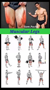 1.1M views · 9.4K reactions | Muscular legs exercises ✅ | Som Packs | Facebook