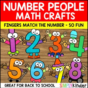Back to School Math Craft Activity for Preschool & Kindergarten, Number Sense