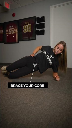 Mobility exercise Side Bridge