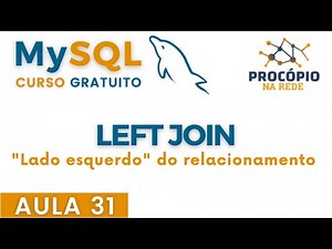 SQL: Aula 31 - Como usar o LEFT JOIN?