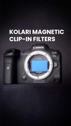 The ONE SIZE FITS ALL Camera Filter | Kolari Magnetic Clip-in Filters #photography