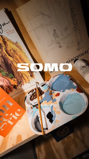 SOMO Collective on Instagram: "We believe craft matters. That stories deserve to be made by hand. Phoenix artist Tanner Christensen created custom artwork for our soon-to-be released film, The Cutoff. One original, 1-of-1 canvas will find a new home at the world premiere. Everyone with a ticket will be eligible! February 20th • Flagstaff, AZ • Find the link for ticket sales in @aravaiparunning ‘s bio. . Collab: @aravaiparunning x @somocollective.co Artist: @tanner.than.me Creative Direction: @df