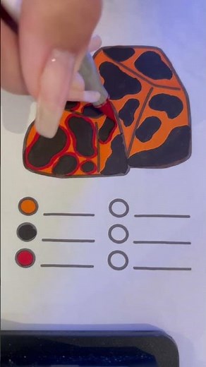 How to color lava blocks🌋🔥✨//Coloring Videos #satisfyingcoloring #coloringbook #asmr