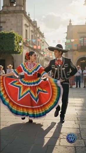 ¡Fiesta! 🌵 Mariachi & Mexican Folk Dance #shorts #folklore #dance #music #mariachi #mexico #fiesta