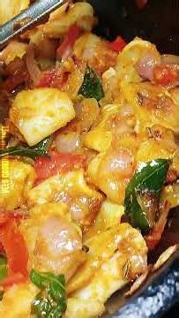 kanava fish varuval | squid fish fry | kadamba meen varuval #cooking #trending #shorts