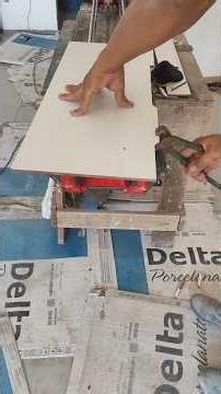 Removing tile from ceramic using tricks #construction #bricklayer #building
