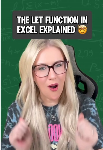 LET() Function Explained in Excel Tutorial