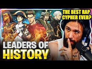 The BEST Cypher EVER LEADERS OF HISTORY RAP CYPHER | RUSTAGE ft The Stupendium, Keyblade, TOPHAMHAT