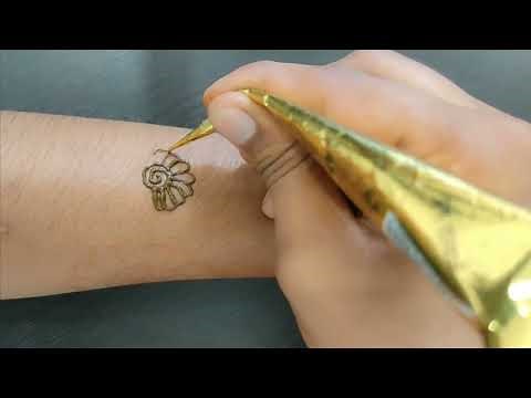 Easy and Beautiful Mehndi Design Tutorial for Beginners | Step-by-step Henna Art