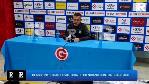 Palabras de Horacio Melgarejo tras la victoria del Cienciano contra Deportivo Garcilaso. | Reporte de Noticias Cusco