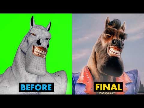 [BEFORE vs AFTER] The Aura Farmer - Horror Skunx (official song)