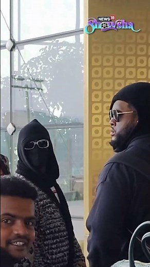 Rapper 50 Cent Makes A Dapper Touchdown In Mumbai | #trendingshorts | N18S